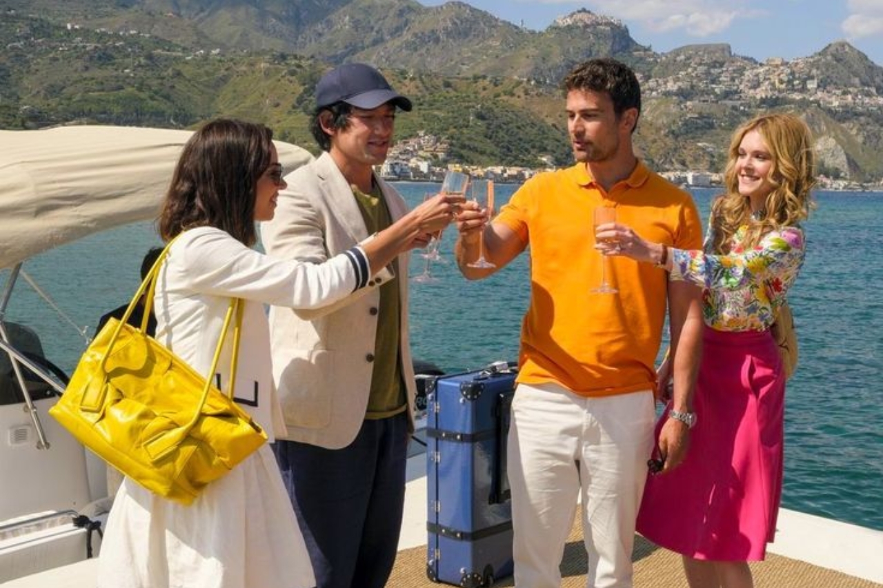 Elegance of White Lotus on Men 