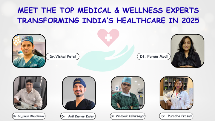 Dietitian Foram Modi  Dr. Vishal Patel Dr. Gajanan Khadkikar  Dr. Anil Kumar Kaler Dr. Vinayak Kshirsagar Dr. Purodha Prasad